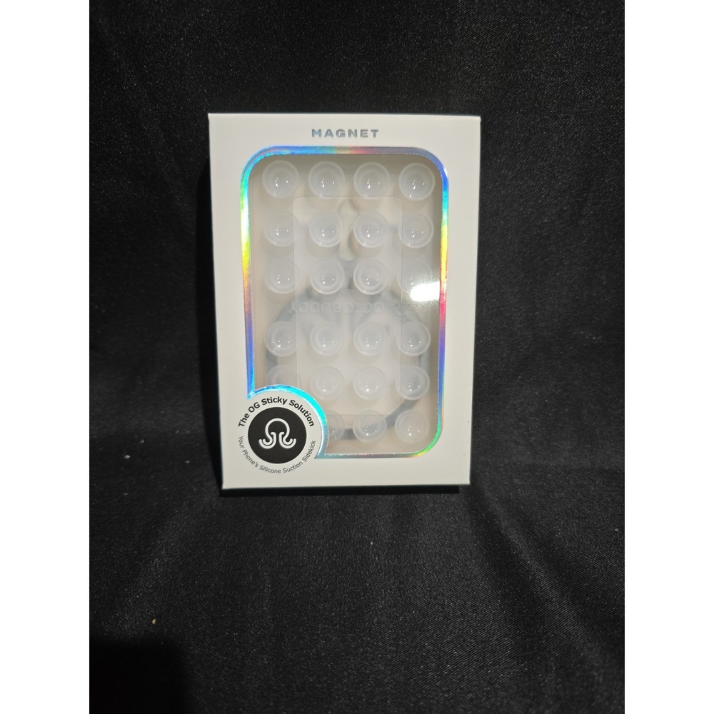 Octobuddy - Silicone Suction Cup Universal Phone Case Mount Classic - Transparen